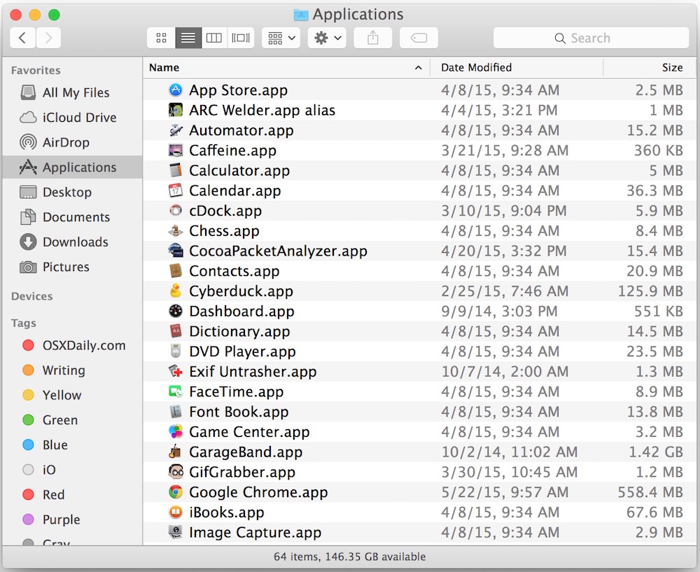 Which Folder Are Photo App On Mac